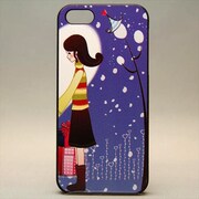 MINIOPAL CASE 00187 [iPhone5用 背面カバータイプ PR 女の子プリント]
