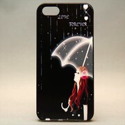 MINIOPAL CASE 00217 [iPhone5用 背面カバータイプ PR 傘プリント女の子]