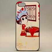 MINIOPAL CASE 00231 [iPhone5用 背面カバータイプ PR 中国風女の子プリント]