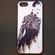 MINIOPAL CASE 10247 [iPhone5用 背面カバータイプ PR 美女プリント]