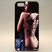 MINIOPAL CASE 00255 [iPhone5用 背面カバータイプ PR 美女プリント]