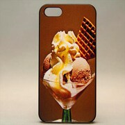 MINIOPAL CASE 00279 [iPhone5用 背面カバータイプ PR アイスパフェプリント]