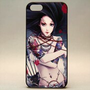 MINIOPAL CASE 00293 [iPhone5用 背面カバータイプ PR 美女プリント]