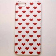 MINIOPAL CASE 10322 [iPhone5用 背面カバータイプ PR ハートプリント]