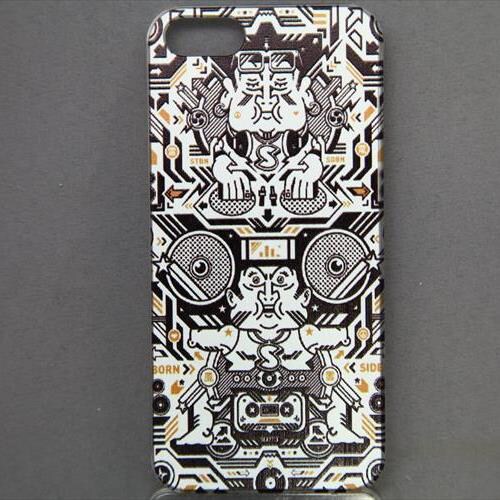 MINIOPAL CASE 10391 [iPhone5用 背面カバータイプ PR プリントDJミュージック]