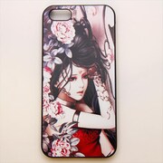 MINIOPAL CASE 00392 [iPhone5用 背面カバータイプ PR 美女プリント]