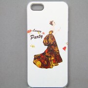MINIOPAL CASE 10575 [iPhone5用 背面カバータイプ PR 英字プリント女の子]