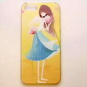 MINIOPAL CASE 00606 [iPhone5用 背面カバータイプ PR 女の子プリント]