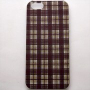 MINIOPAL CASE 10612 [iPhone5用 背面カバータイプ PR チェック柄プリント]