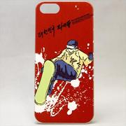 MINIOPAL CASE 10681 [iPhone5用 背面カバータイプ PR スポーツプリントスノーボード]