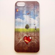 MINIOPAL CASE 00699 [iPhone5用 背面カバータイプ PR ハートプリント]