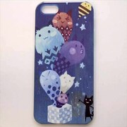 MINIOPAL CASE 00705 [iPhone5用 背面カバータイプ PR アニマルプリントネコ星]