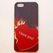 MINIOPAL CASE 00729 [iPhone5用 背面カバータイプ PR ハートプリント英字]