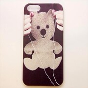 MINIOPAL CASE 10759 [iPhone5用 背面カバータイプ PR アニマルプリントクマ]