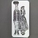 MINIOPAL CASE 10773 [iPhone5用 背面カバータイプ PR プリントウサギ女の子]