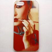 MINIOPAL CASE 10933 [iPhone5用 背面カバータイプ PR 美女プリント]