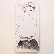 MINIOPAL CASE 00958 [iPhone5用 背面カバータイプ PR 女の子プリント]