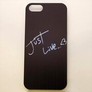 MINIOPAL CASE 10995 [iPhone5用 背面カバータイプ PR 英字プリント]