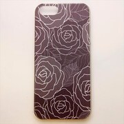 MINIOPAL CASE 01016 [iPhone5用 背面カバータイプ PR 花プリントバラ]
