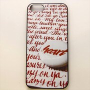 MINIOPAL CASE 11022 [iPhone5用 背面カバータイプ PR 英字プリント]