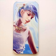 MINIOPAL CASE 01054 [iPhone5用 背面カバータイプ PR プリント美女ファンタジー]