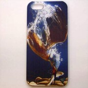 MINIOPAL CASE 01078 [iPhone5用 背面カバータイプ PR プリント鳥魚]