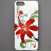 MINIOPAL CASE 01290 [iPhone5用 背面カバータイプ PR プリント花]