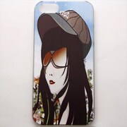 MINIOPAL CASE 11299 [iPhone5用 背面カバータイプ PR プリント女の子]