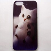 MINIOPAL CASE 11336 [iPhone5用 背面カバータイプ PR アニマルプリントネコ]