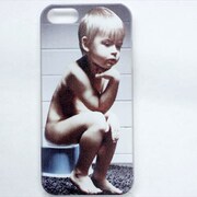 MINIOPAL CASE 11381 [iPhone5用 背面カバータイプ PR プリント男の子]