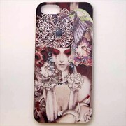 MINIOPAL CASE 01382 [iPhone5用 背面カバータイプ PR プリント美女]