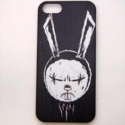 MINIOPAL CASE 01467 [iPhone5用 背面カバータイプ PR プリントウサギ]