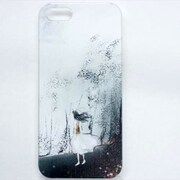 MINIOPAL CASE 11497 [iPhone5用 背面カバータイプ PR プリント女の子]