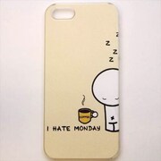 MINIOPAL CASE 01603 [iPhone5用 背面カバータイプ PR プリント英字]