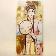 MINIOPAL CASE 01702 [iPhone5用 背面カバータイプ PR プリント美女]