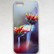MINIOPAL CASE 01726 [iPhone5用 背面カバータイプ PR プリント花]