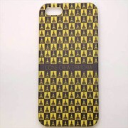 MINIOPAL CASE 11763 [iPhone5用 背面カバータイプ PR プリント幾何学模様チェック柄]