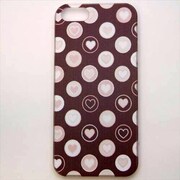 MINIOPAL CASE 11817 [iPhone5用 背面カバータイプ PR プリントハート]