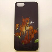 MINIOPAL CASE 11879 [iPhone5用 背面カバータイプ PR プリント英字]