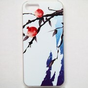 MINIOPAL CASE 92093 [iPhone5用 背面カバータイプ PR プリント花]