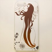 MINIOPAL CASE 92291 [iPhone5用 背面カバータイプ PR プリント女の子]