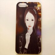 MINIOPAL CASE 92345 [iPhone5用 背面カバータイプ PR プリント女の子]