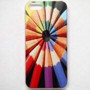 MINIOPAL CASE 12364 [iPhone5用 背面カバータイプ PR プリント色鉛筆カラフル]