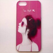 MINIOPAL CASE 12388 [iPhone5用 背面カバータイプ PR プリント女の子]