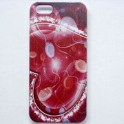 MINIOPAL CASE 12401 [iPhone5用 背面カバータイプ PR プリントハート]