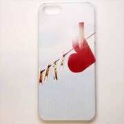 MINIOPAL CASE 12487 [iPhone5用 背面カバータイプ PR プリントハート]