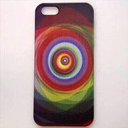 MINIOPAL CASE 12494 [iPhone5用 背面カバータイプ PR プリント幾何学模様]