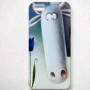 MINIOPAL CASE 92567 [iPhone5用 背面カバータイプ PR アニマルプリント牛]