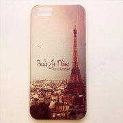 MINIOPAL CASE 12579 [iPhone5用 背面カバータイプ PR プリント英字タワー]