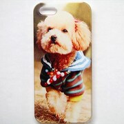 MINIOPAL CASE 92598 [iPhone5用 背面カバータイプ PR アニマルプリント犬]